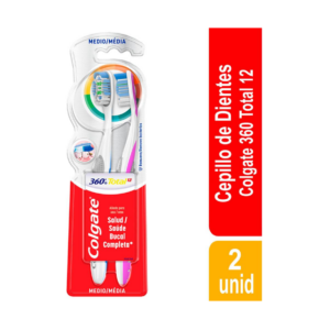 Colgate Oferta Cepillo 360° 2x1 Medio - Imagen 1