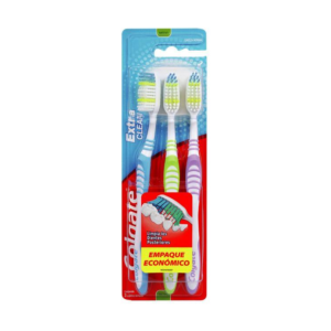 Colgate Oferta Cepillo Extra Clean x 03 Und Medio - Imagen 1