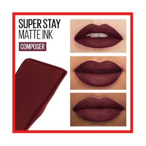 Maybelline Labial Superstay Matte Ink 112 Composer - Imagen 2