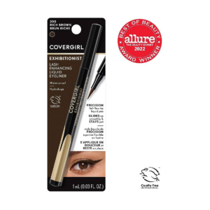 Cover Girl Delineador De Ojos Liquido Exhibitionist Lash Enhancing Marron - Imagen 1