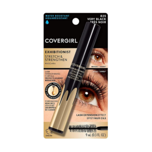 Cover Girl Mascara De Pestañas Exhibitionist Stretch & Strengthen 9 ml Very Black Wtp - Imagen 1