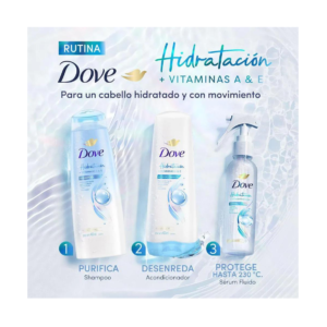 Dove Acondic. x 400 ml Hidratacion Intensa Nuevo - Imagen 2