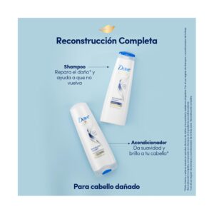 Dove Oferta Shampoo 370 Ml/acondic. 200 ml Reconstruc Completa - Imagen 2