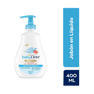 Dove Baby Jabon Liquido x 400 ml Humectacion Enriquecida - Imagen 1