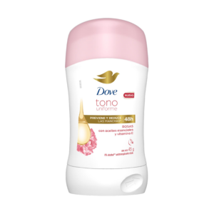 Dove Desodorante Barra 45 g Tono Uniforme Rosas - Imagen 1