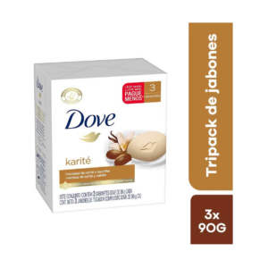 Dove Jabon Oferta 3 Und x 090 g Karite Y Vainilla - Imagen 1