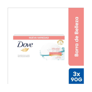 Dove Jabon Oferta 3 Und x 090 g Micelar Antiestress - Imagen 1