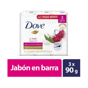 Dove Jabon Oferta 3 Und x 090 g Revigorizante Granada - Imagen 1
