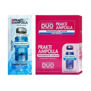 Duo Color Prakti Ampolla Disp x 12 Sachets Oleo Esencial (azul) - Imagen 1
