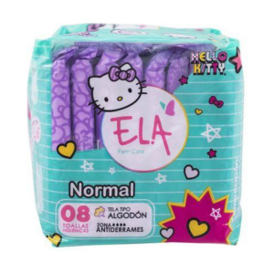 Ela Toallas x 10 Und Hello Kitty Tela Normal - Imagen 1