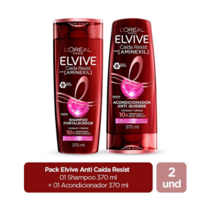 Elvive Oferta Shampoo/acondic. 370 ml Caida Resist Con Aminexil - Imagen 1
