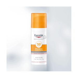Eucerin Bloqueador Facial Crema Fps 50 x 50 ml Pigment Control Fluido - Imagen 2