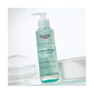 Eucerin Dermo Pure x 400 ml Gel Limpiador Facial C/dosif P.grasa - Imagen 3