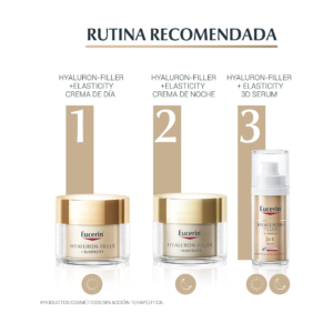 Eucerin Hyaluron Filler Crema + Elasticity Serum x 030 ml 3d - Imagen 4