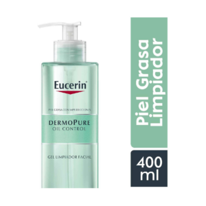 Eucerin Dermo Pure x 400 ml Gel Limpiador Facial C/dosif P.grasa - Imagen 1
