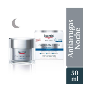 Eucerin Hyaluron Filler Crema x 50 ml 3x Effect Noche - Imagen 1