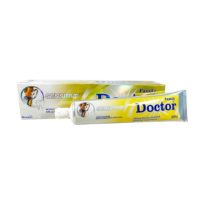 Family Doctor Dentifrico x 220g. Sensitive Fd. Amarillo - Imagen 1