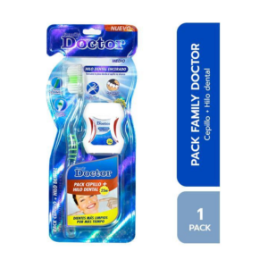 Family Doctor Pack Cepillo + Hilo Dental 25m - Imagen 1