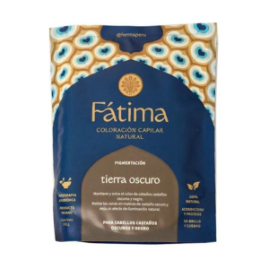 Fatima Tinte Natural x 100 gr Tierra Oscuro - Imagen 1