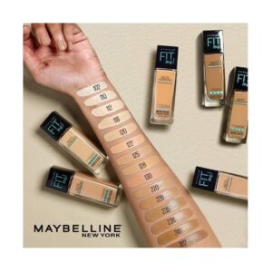 Maybelline Maquillaje Fit Me Matte Poreless 310 Sun Beige - Imagen 4
