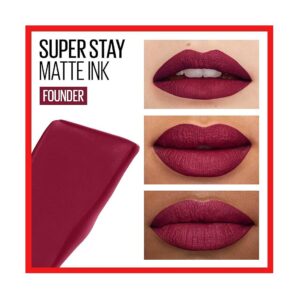 Maybelline Labial Superstay Matte Ink 115 Founder - Imagen 2