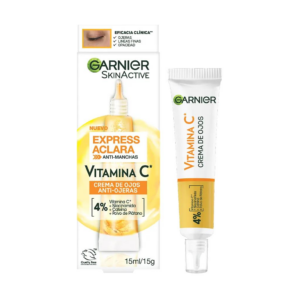 Garnier Crema Anti-ojeras x 015 ml Express Aclara Vit C - Imagen 1