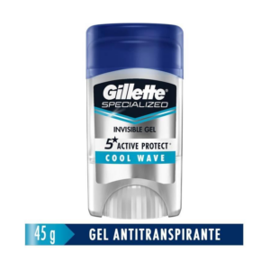 Gillette Desodorante Clear Gel Ap 45 gr Cool Wave - Imagen 1