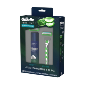 Gillette Mach3 Estuche Espuma De Afeitar 56 G/maq Afeitar/2 Cartuchos - Imagen 1