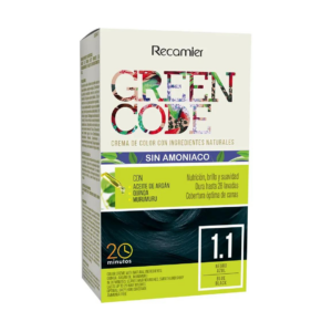 Green Code Tinte Kit S/amoniaco 1.1 Negro Azul - Imagen 1
