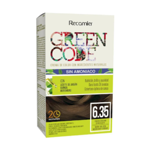 Green Code Tinte Kit S/amoniaco 6.35 Rubio Oscuro Chocolate - Imagen 1