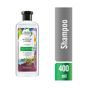 Herbal Essences Shampoo x 400 ml Rosemary & Herbs (humectacion) - Imagen 1