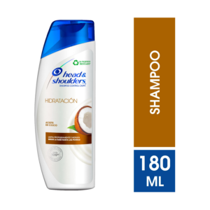 H & S Shampoo x 180 ml Aceite De Coco - Imagen 1