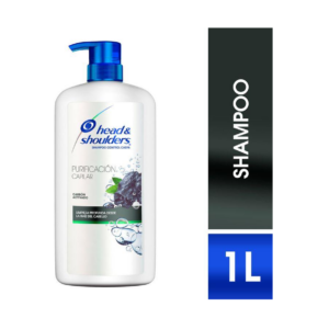H & S Shampoo x 1 l Carbon Activo - Imagen 1
