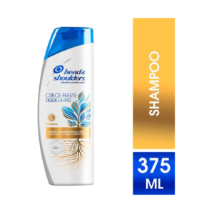 H & S Shampoo x 375 ml Fuerza Raiz Vit E - Imagen 1