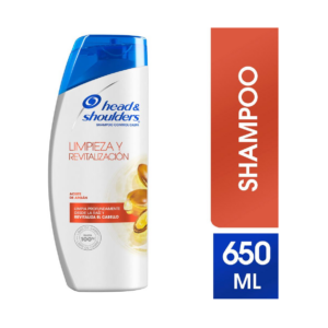 H & S Shampoo x 650 ml Aceite De Argan - Imagen 1