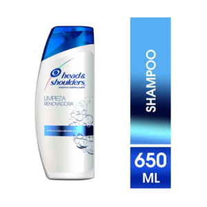 H & S Shampoo x 650 ml Limpieza Renovadora - Imagen 1
