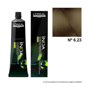 Inoa Tinte # 6.23 Rubio Oscuro Irisado Dorado - Imagen 1