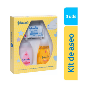 Johnsons Estuche x 3 Pzas Shampoo 100/cr Liquida 100/jabon - Imagen 1