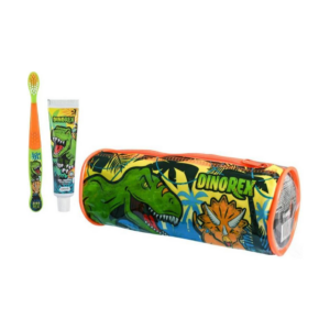Jurassic World Cartuchera /pasta Dental x 50 gr / Cepillo - Imagen 1