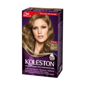 Koleston Tinte Kit 71 Rubio Cenizo Mediano - Imagen 1