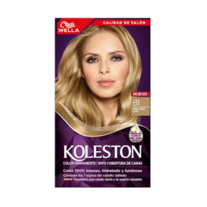 Koleston Tinte Kit 81 Rubio Cenizo Claro - Imagen 1