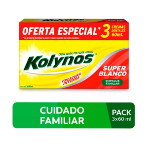 Kolynos Oferta Tripack x 60 ml Superblanco - Imagen 1