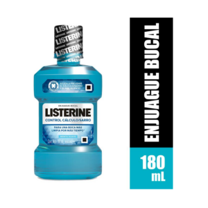 Listerine Enjuague Bucal x 180 ml  Antisarro - Imagen 1