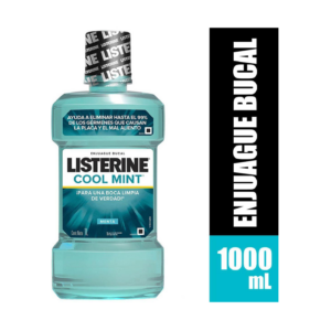 Listerine Enjuague Bucal x 1 Lt Coolmint - Imagen 1