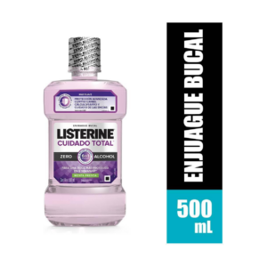 Listerine Enjuague Bucal x 500 ml Cuidado Total Zero - Imagen 1
