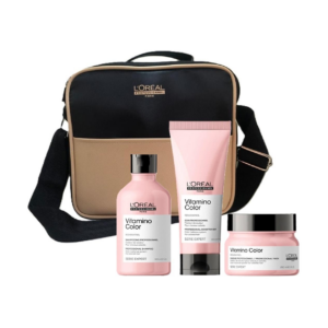 Loreal Profess Bolso Shampoo Serie Expert x 300 ml /acondic. x 200 ml /mascarilla x 250 ml Vitamino - Imagen 1