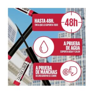 Maybelline Delineador Liq Tatto 48 H Liner - Imagen 2