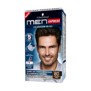 Men Express Tinte x 40 ml # 80 Castaño Oscuro - Imagen 1