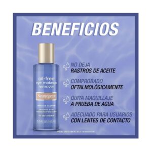 Neutrogena Removedor Maq. De Ojos Oil Free Eye Makeup x 162 ml - Imagen 3