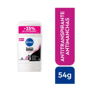 Nivea Desodorante Barra x 54 Grs Invisible Bco & Negro - Imagen 1